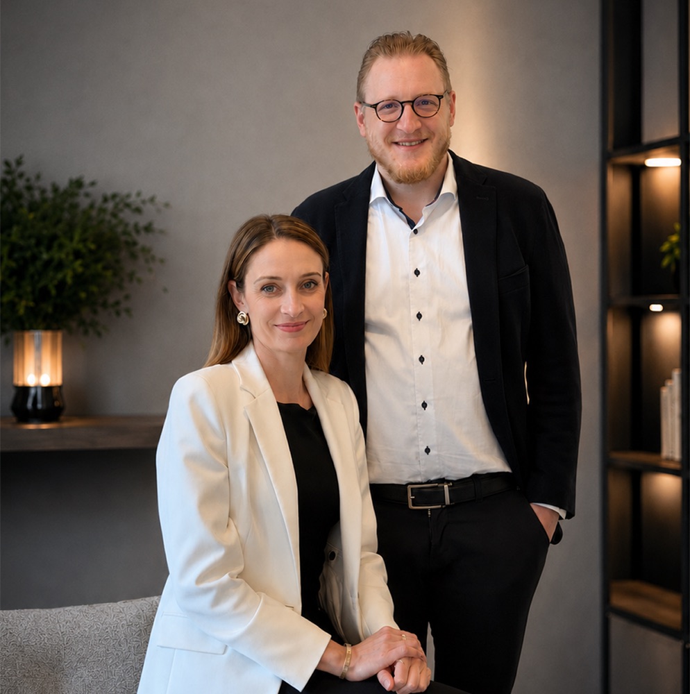 Ayla & Christopher Blaschke, Gründer der ESTAYA-Gruppe