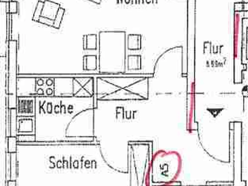 Kapitalanlage mit starker 6,95 % Rendite – 2-Zimmer-Wohnung inkl. Balkon, Tiefgaragenstellplatz und Einbauküche