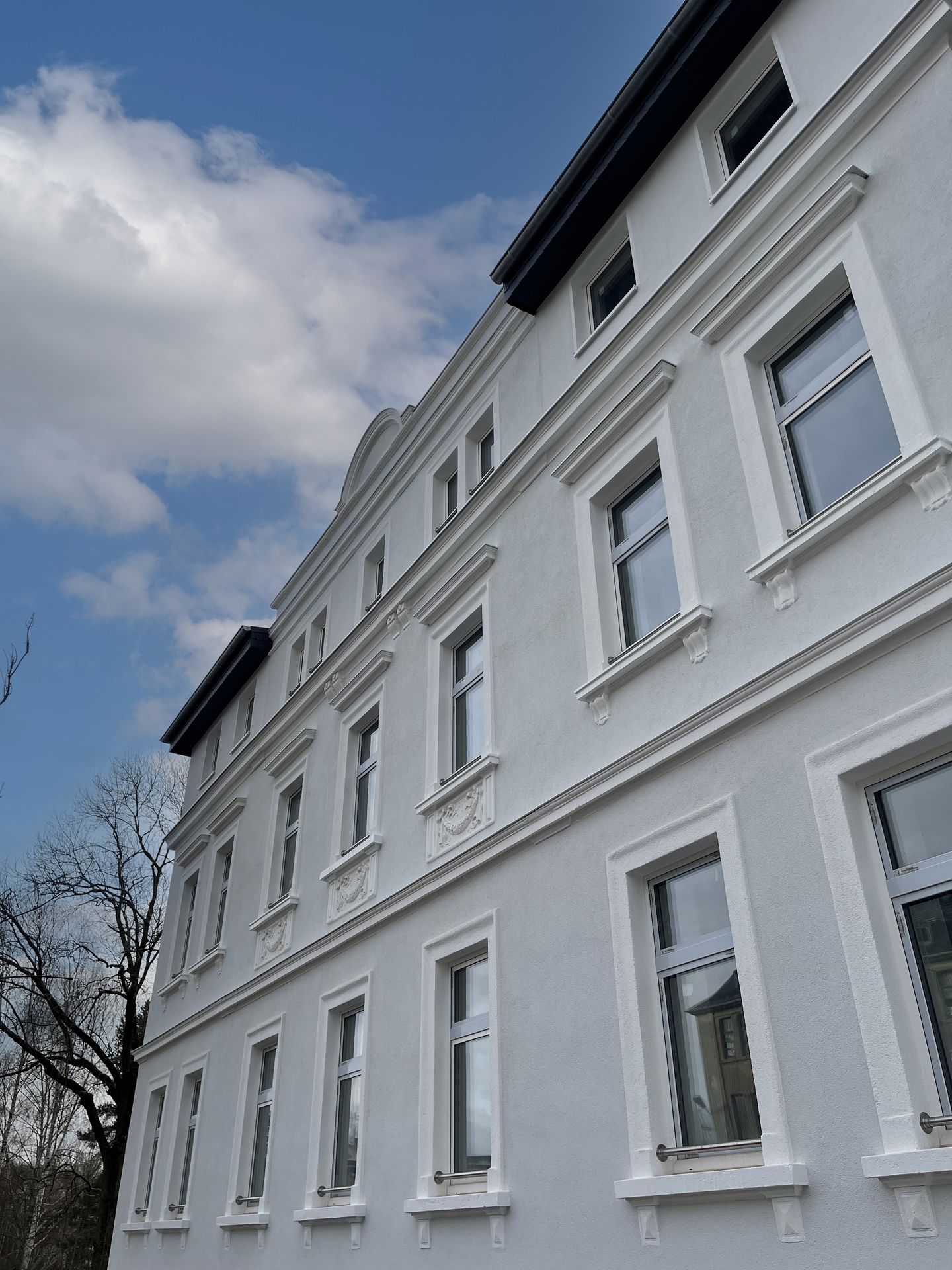 Stilvolle 3-Zimmer-Wohnung mit separatem Hauseingang – Erstbezug mit architektonischem Charakter in Limbach-Oberfrohna
